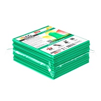 Мешки для мусора 160 л, зеленые, в пачке 10 шт., ПВД, 40 мкм, 900х1100 мм, i-Bag в Славянске-на-Кубани