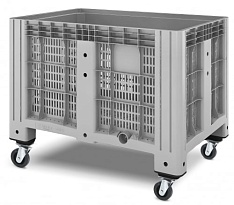 Контейнер iBox перфорированный на колесах в Славянске-на-Кубани