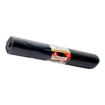 Мешки для мусора 240 л, черные, в рулоне 5 шт., ПВД 80 мкм, 1300х900 мм, МЕШКОFF, 4217 в Славянске-на-Кубани