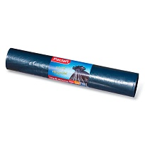 Мешки для мусора 240 л, черные, в рулоне 20 шт., ПВД 35 мкм, 1400х900 мм, PACLAN Big&Strong, 600823 в Славянске-на-Кубани