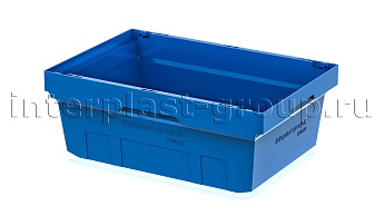 Вкладываемый контейнер KVR 6422 с усиленным дном голубой в Славянске-на-Кубани