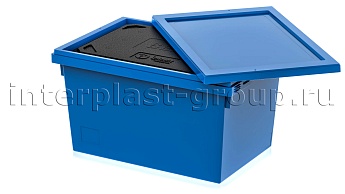 Изотермический контейнер KV 6432 в сборе с крышкой голубой в Славянске-на-Кубани Изотермический контейнер KV 6432 в сборе с крышкой голубой в Славянске-на-Кубани