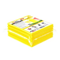 Мешки для мусора 160 л, желтые, в пачке 10 шт., ПВД, 40 мкм, 900х1100 мм, i-Bag в Славянске-на-Кубани