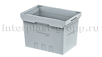 Вкладываемый контейнер KV 6442 серый в Славянске-на-Кубани