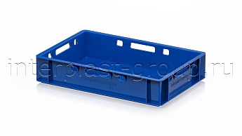 Ящик для мяса и колбасных изделий Е-1 синий в Славянске-на-Кубани
